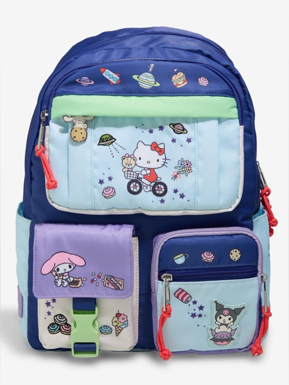Sanrio Hello Kitty and Friends Space Multi-Pocket Full-Size Backpack